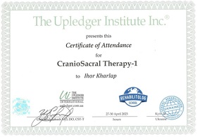 Сертифікат - Харлап І.В.