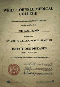 Сертифікат Голуб А.П. Сертификат Голуб А.П.