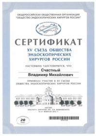 Счастный Владимир Михайлович (сертификат 18) Счастный Владимир Михайлович (сертификат 18)