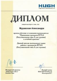 Муравская Александра Николаевна (сертификат 6) Муравская Александра Николаевна (сертификат 6)