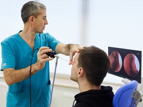 Эндоскопическая риноскопия