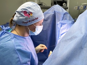 Нитевая перинеопластика